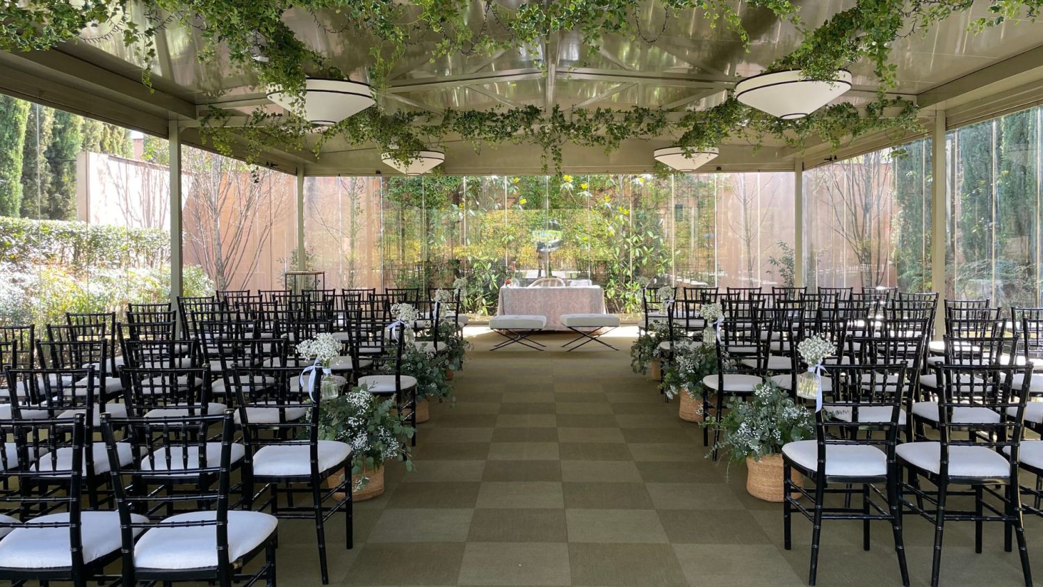 Lugar de celebración para ceremonia de bodas en Madrid La Quinta de Jarama